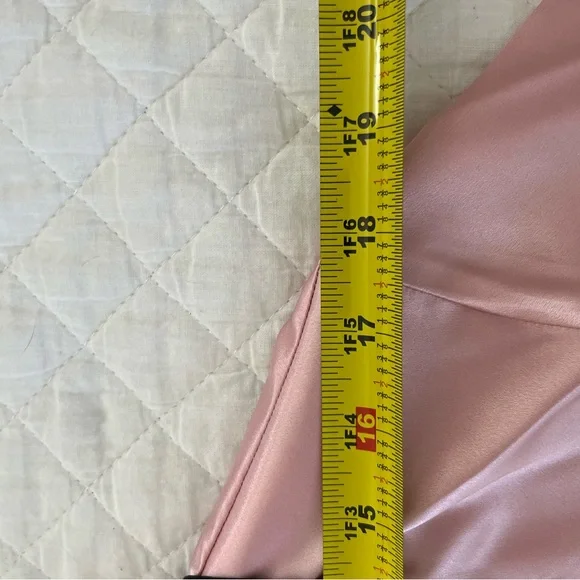 LONXU Medium pink silk pajama set **LUXURIOUS WASHABLE SILK NWT** - Picture 7 of 13
